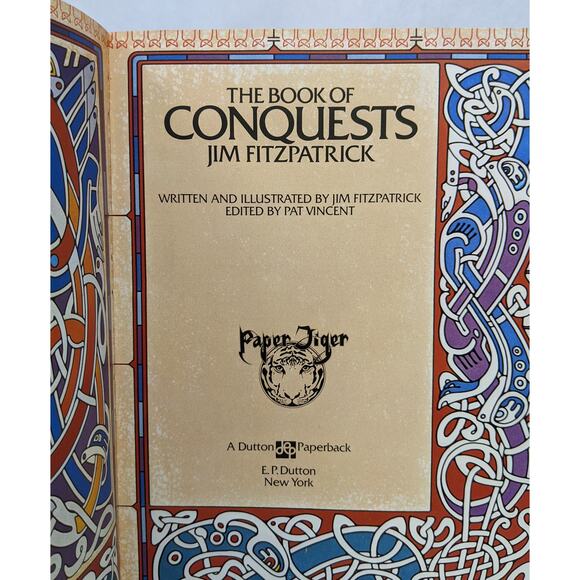 The Book of Conquests - Jim Fitzpatrick - First Edition 1978 - Picture 3 of 10